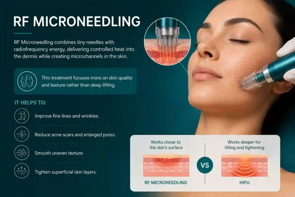 What Does RF Microneedling Do That HIFU Alone Cannot Ware