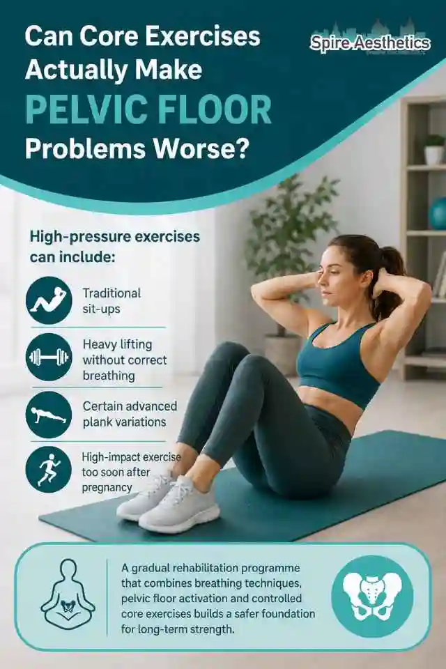 Can Strengthening Your Core Alone Actually Make Pelvic Floor Problems Worse Ware?